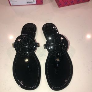 Size 11 Black Tory Burch sandals